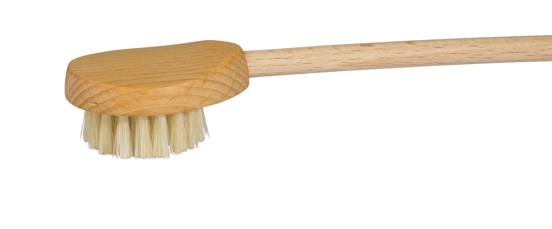 20-1/2-Inches , Oiled Beechwood Back Scratcher Brush : Bürstenhaus Redecker Natural Pig Bristle Back Scratcher Brush with Oiled Beechwood Handle, 20-1/2-Inches