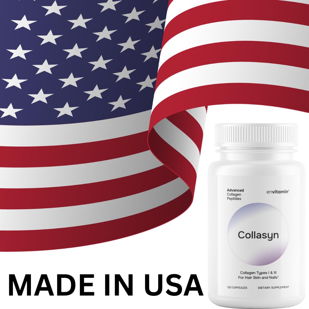 envitamin Collasyn Advanced Collagen Peptides Capsules, 120 Count