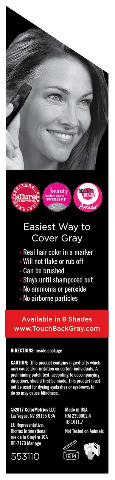 TouchBack Root Touch Up Hair Color Marker Rich Black