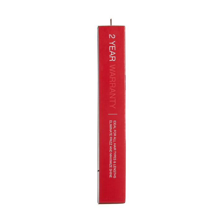 Red by Kiss Nano Titanium Flat Iron, 1, Red, 1 Count- Reaches up to 450 °F
