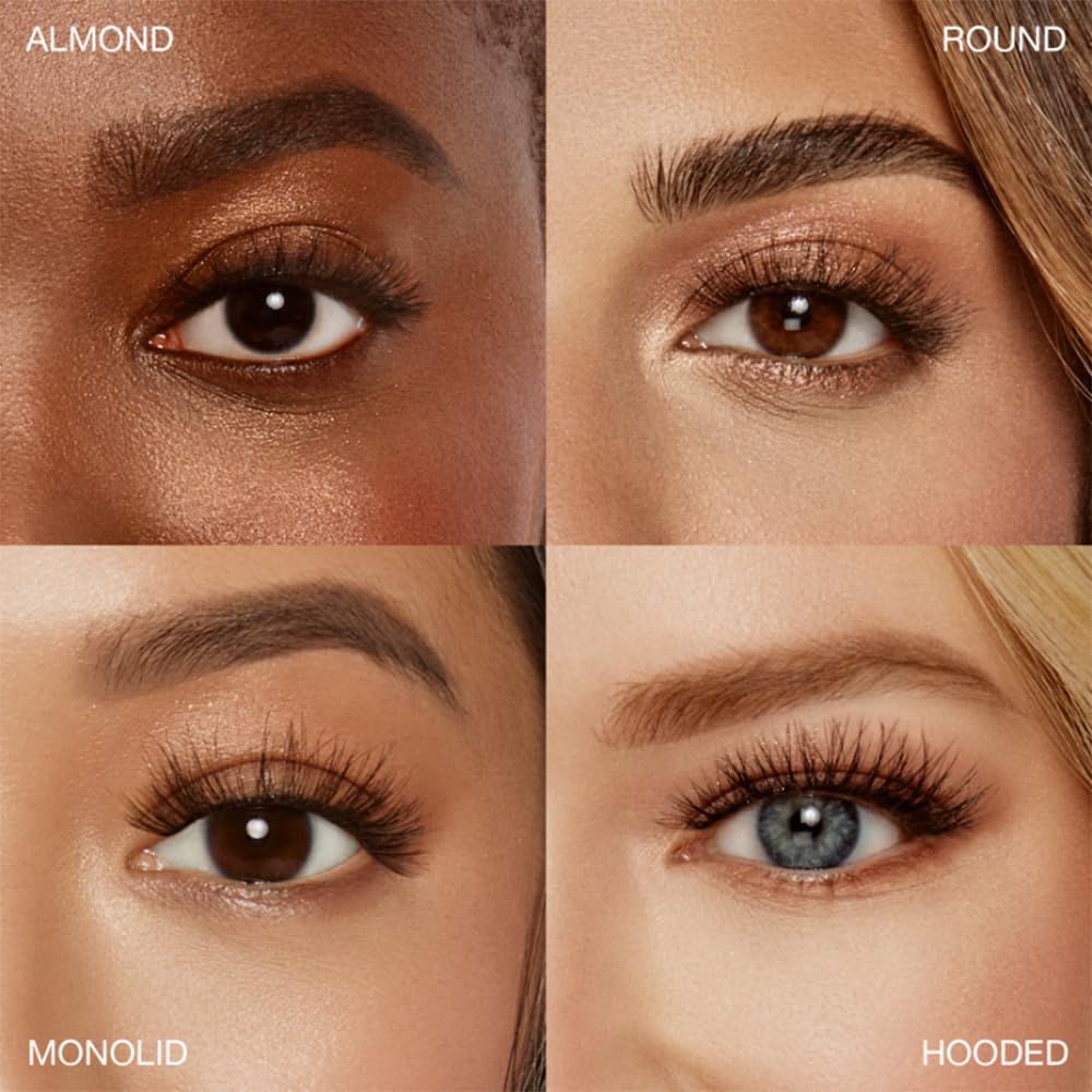 Ardell Naked Strip Lashes 421 – Natural-Looking, Long-Lasting False Eyelashes with Invisiband for Seamless Blend, 4 Pairs, 1-Pack