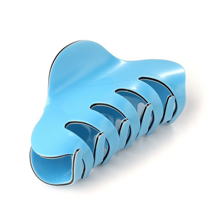 Blue+Green: Liasun 3.3 Jelly Color Hair Claw Clip-Acrylic Strong Holding Power Hair Clips Hairgrip For Women And Girls Hair Barrettes For Medium Or Long Hair (Blue+Green)