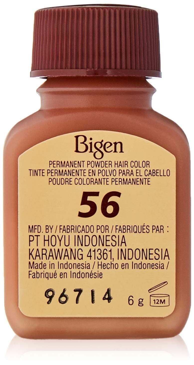 Bigen Hair Color Powder #56 Rich Medium Brown - 1 pc,(Hoyu)
