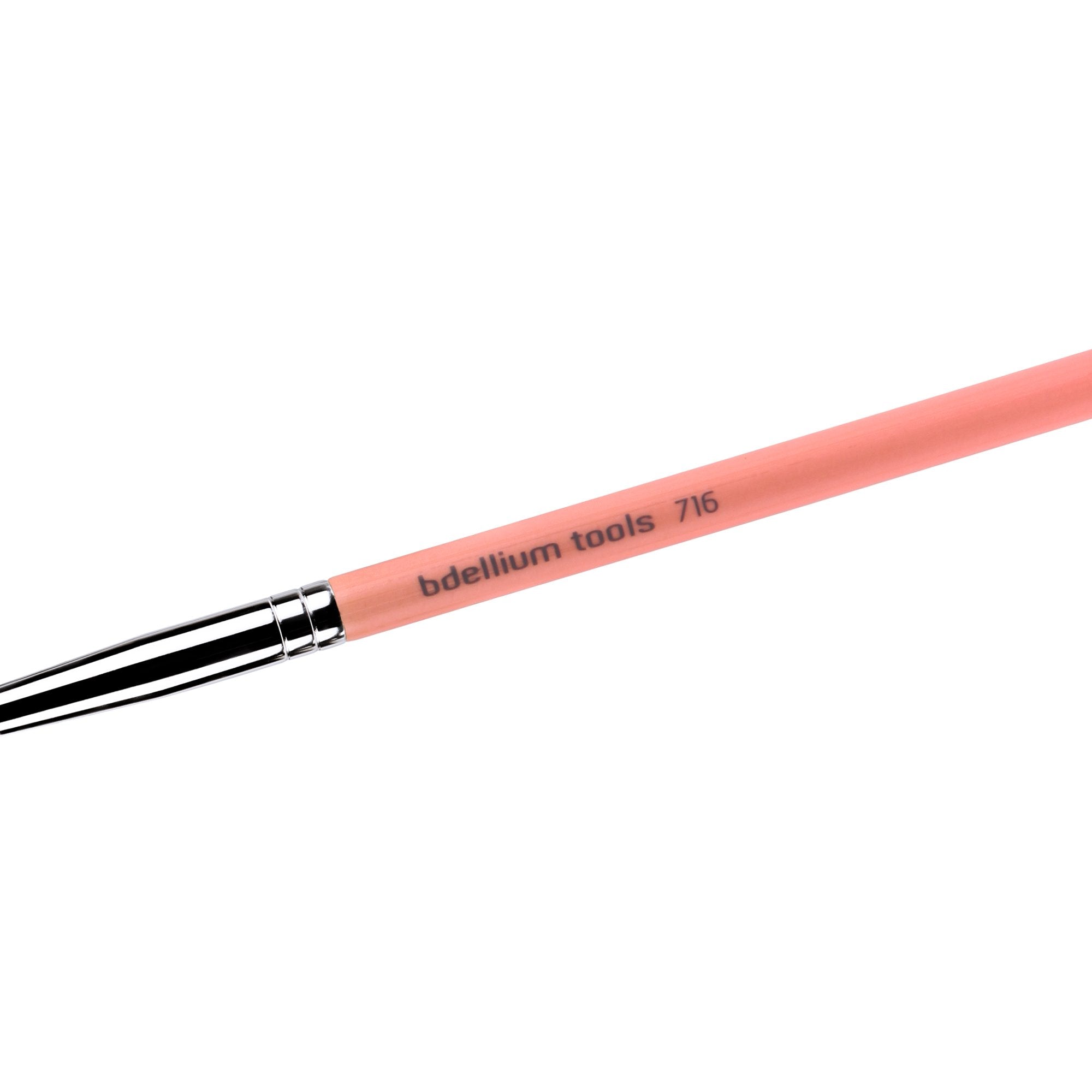 Bdellium Tools Professional Eco-Friendly Makeup Brush Pink Bambu Series - Smoky Eyeliner 716