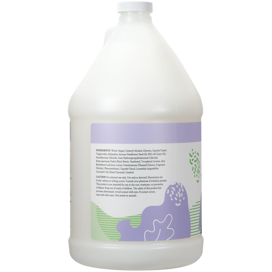 Ginger Lily Farms Botanicals Moisturizing Conditioner for Dry Hair, 100% Vegan & Cruelty-Free, Lavender Chamomile Scent, 1 Gallon Refill (128 fl oz)