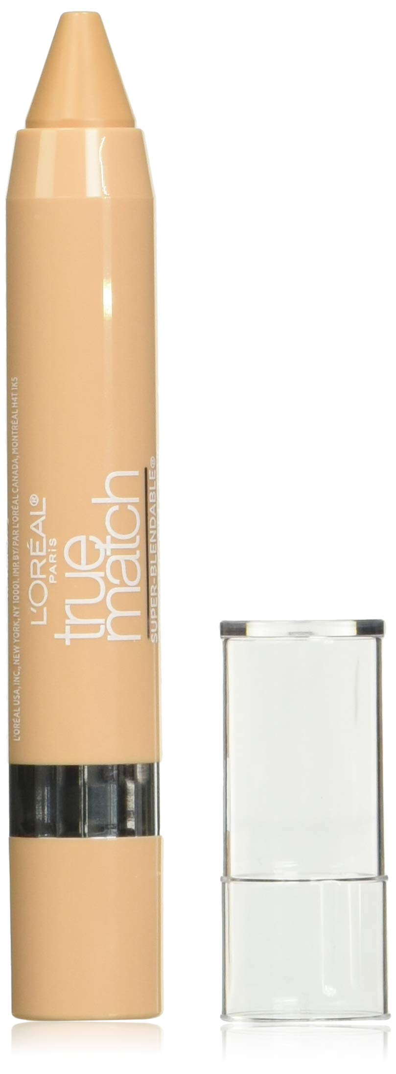 L'Oreal Paris True Match Super Blendable Crayon Concealer, Light/Medium Warm, 0.1 oz.