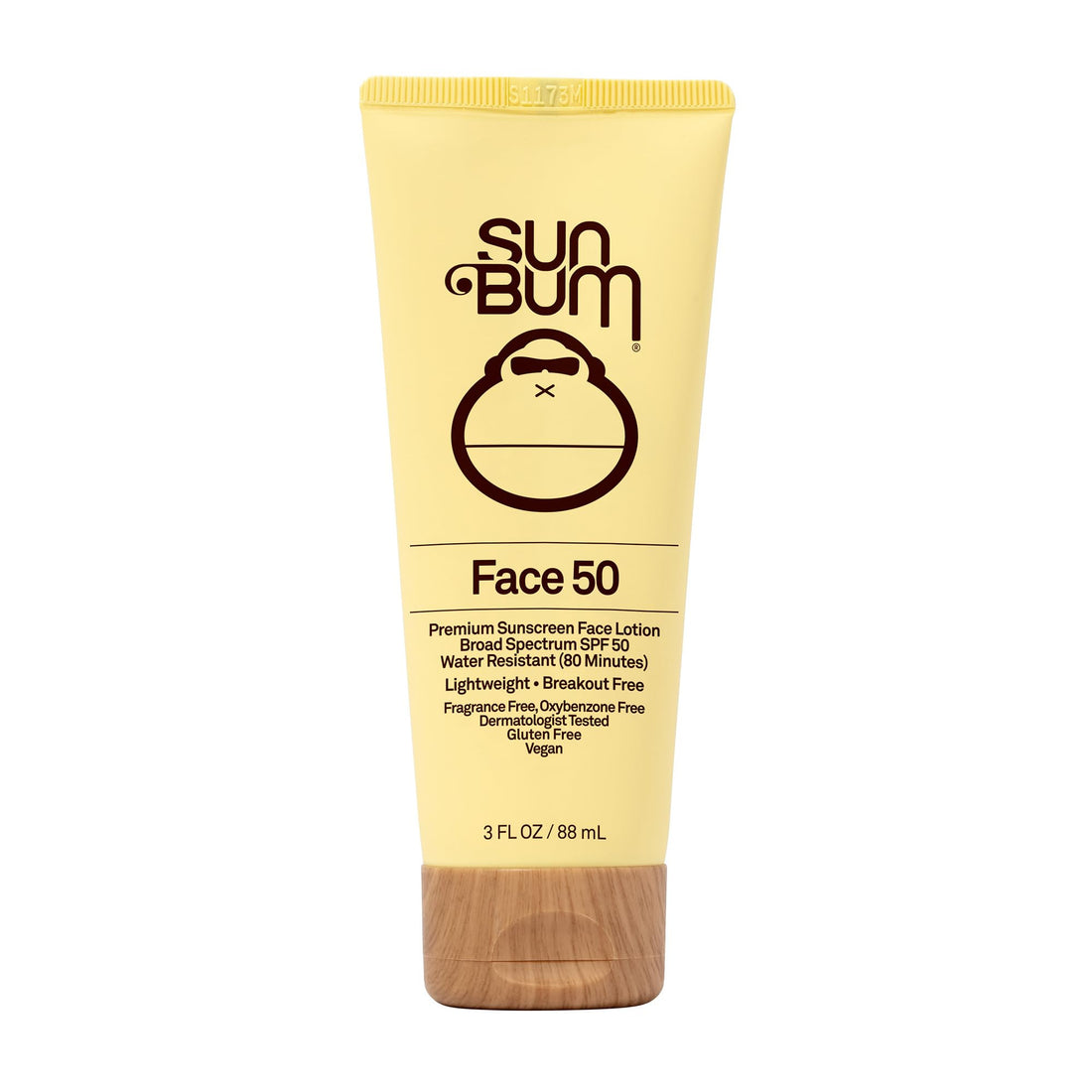 Sun Bum Original SPF 50 Sunscreen Face Lotion | Broad Spectrum Moisturizing Facial Sunblock with Vitamin E | Oil Free | Hawaii 104 Act Compliant (Octinoxate & Oxybenzone Free) | Travel Friendly | 3 oz