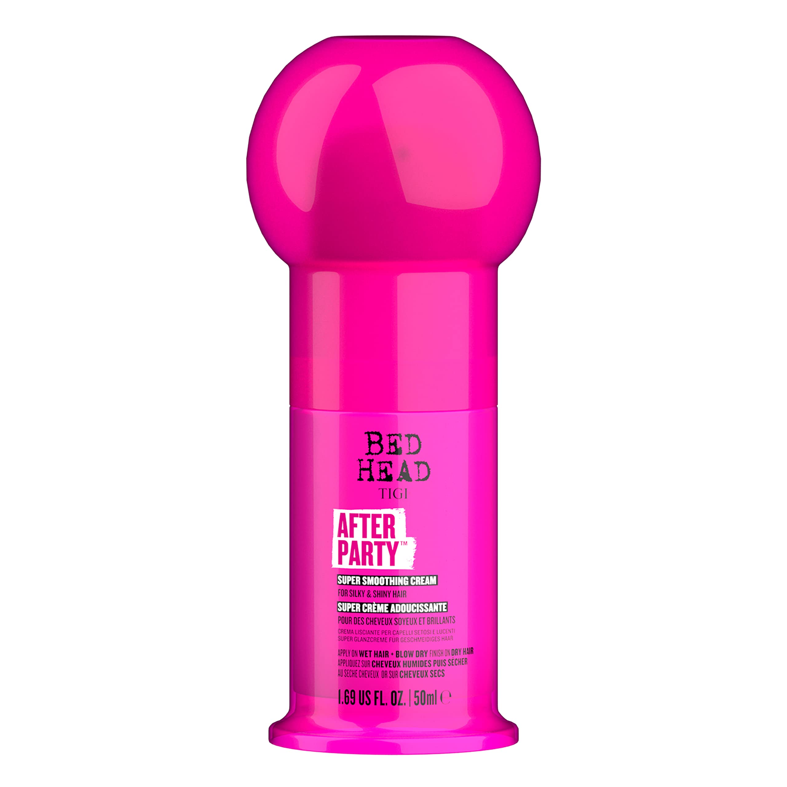 TIGI Bed Head After Party Smoothing Cream for Shiny Hair Travel Size 1.69 fl oz