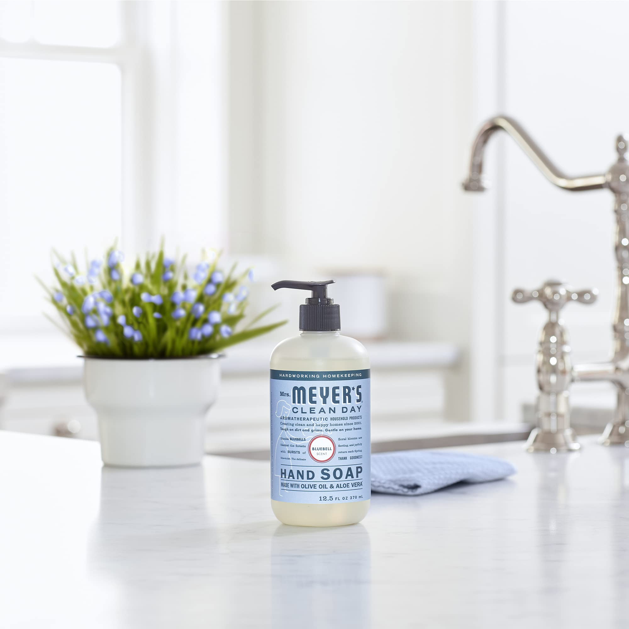 Liquid Hand Soap - Bluebell - Case of 6-12.5 oz by Mrs. Meyer's