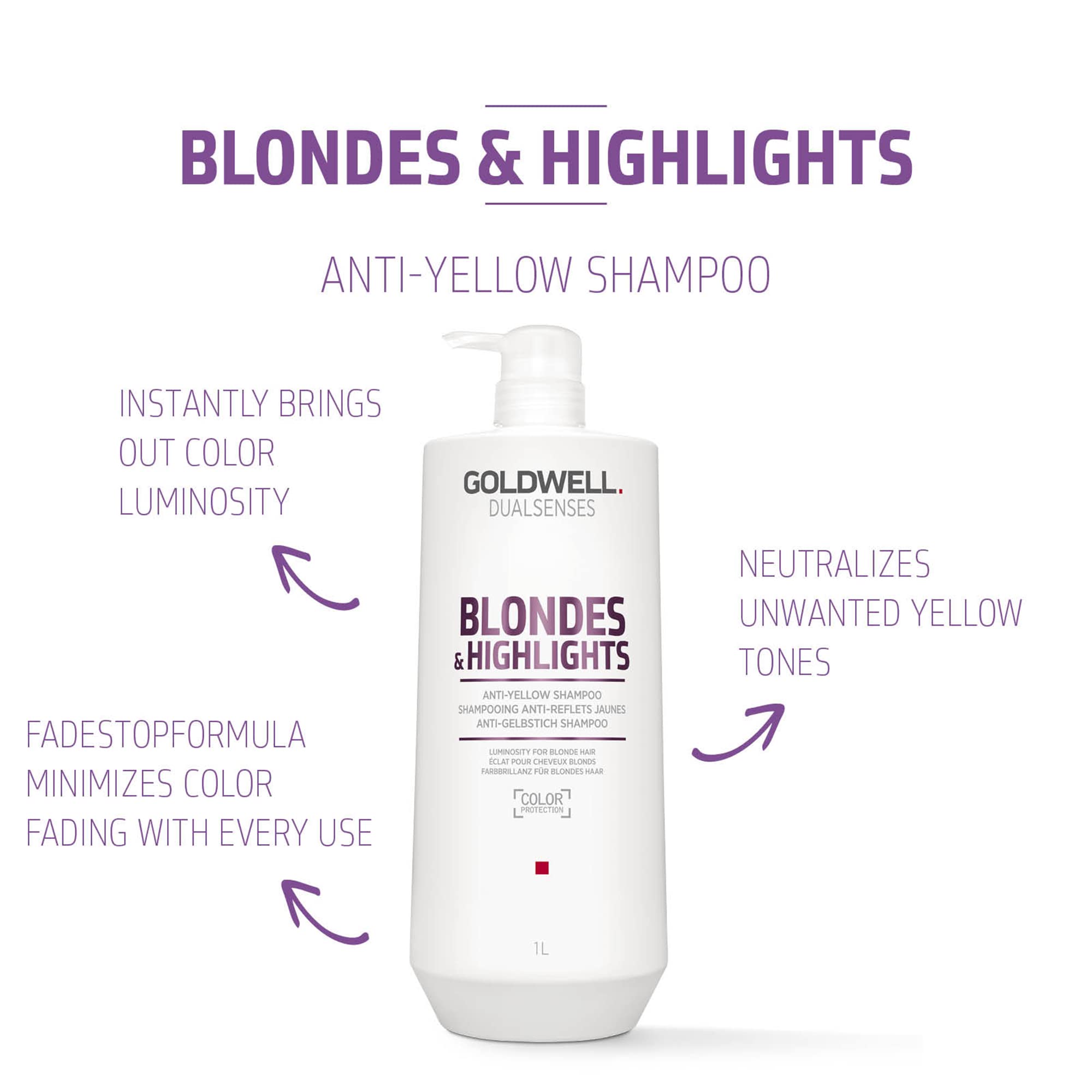 Goldwell Dualsenses Blondes & Highlights Anti-Yellow...
