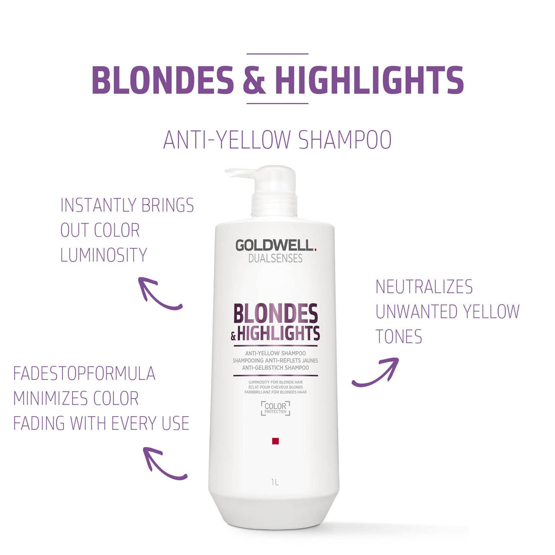 Goldwell Dualsenses Blondes & Highlights Anti-Yellow...