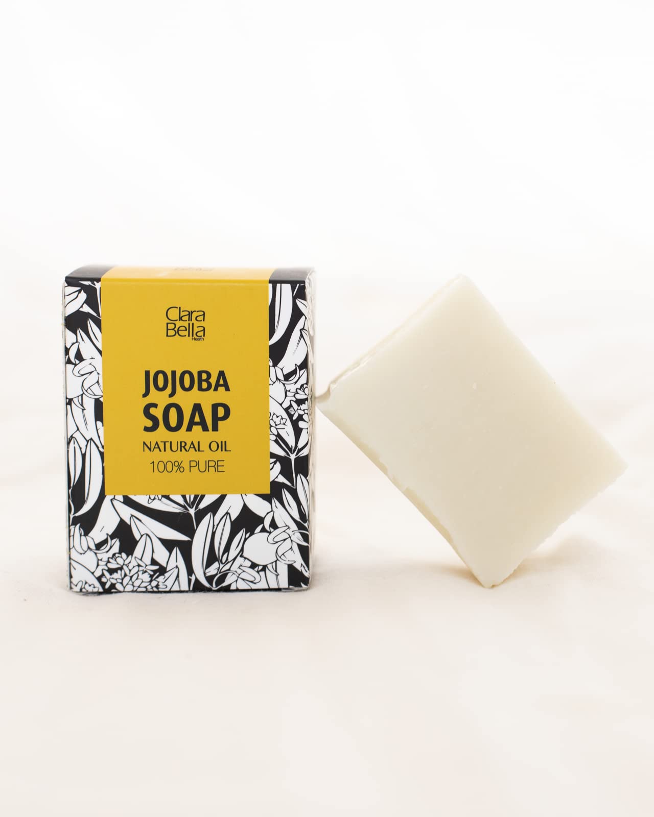 Clara Bella Health Jojoba Soap Natural oil 100% Pure Organic Jojoba Oil Soap Bar Pure Body Soap with Jojoba and Olive Oil