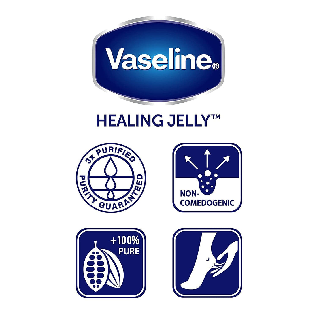 Vaseline Petroleum Jelly 7.5oz Cocoa Butter (3 Pack) by Vaseline