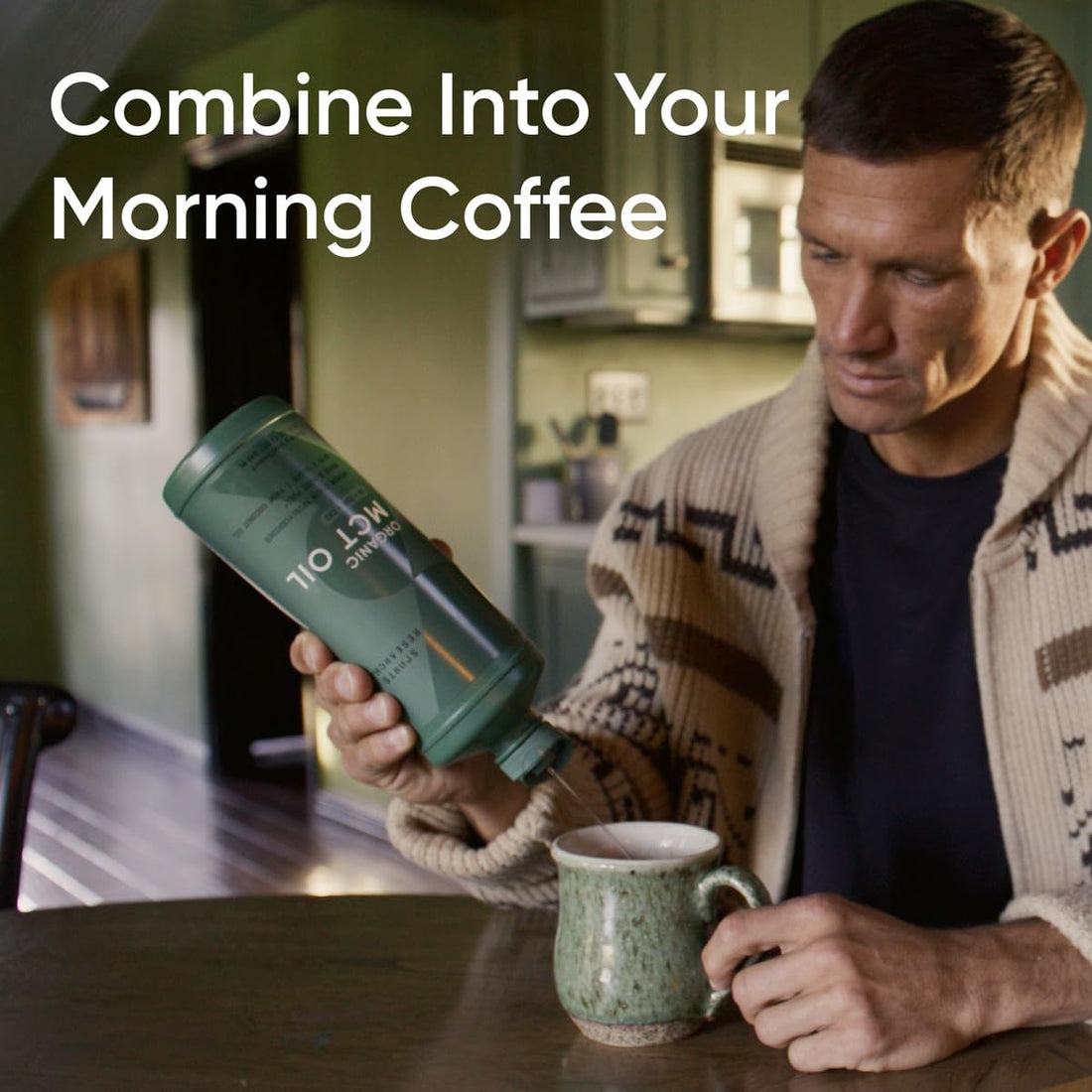 Sports Research Organic MCT Oil - Keto & Vegan MCTs C8, C10, C12 from Coconuts - Fatty Acid Brain & Body Fuel, Flavorless, Non-GMO & Gluten Free - Perfect in Coffee, Tea & Protein Shakes - 16 oz