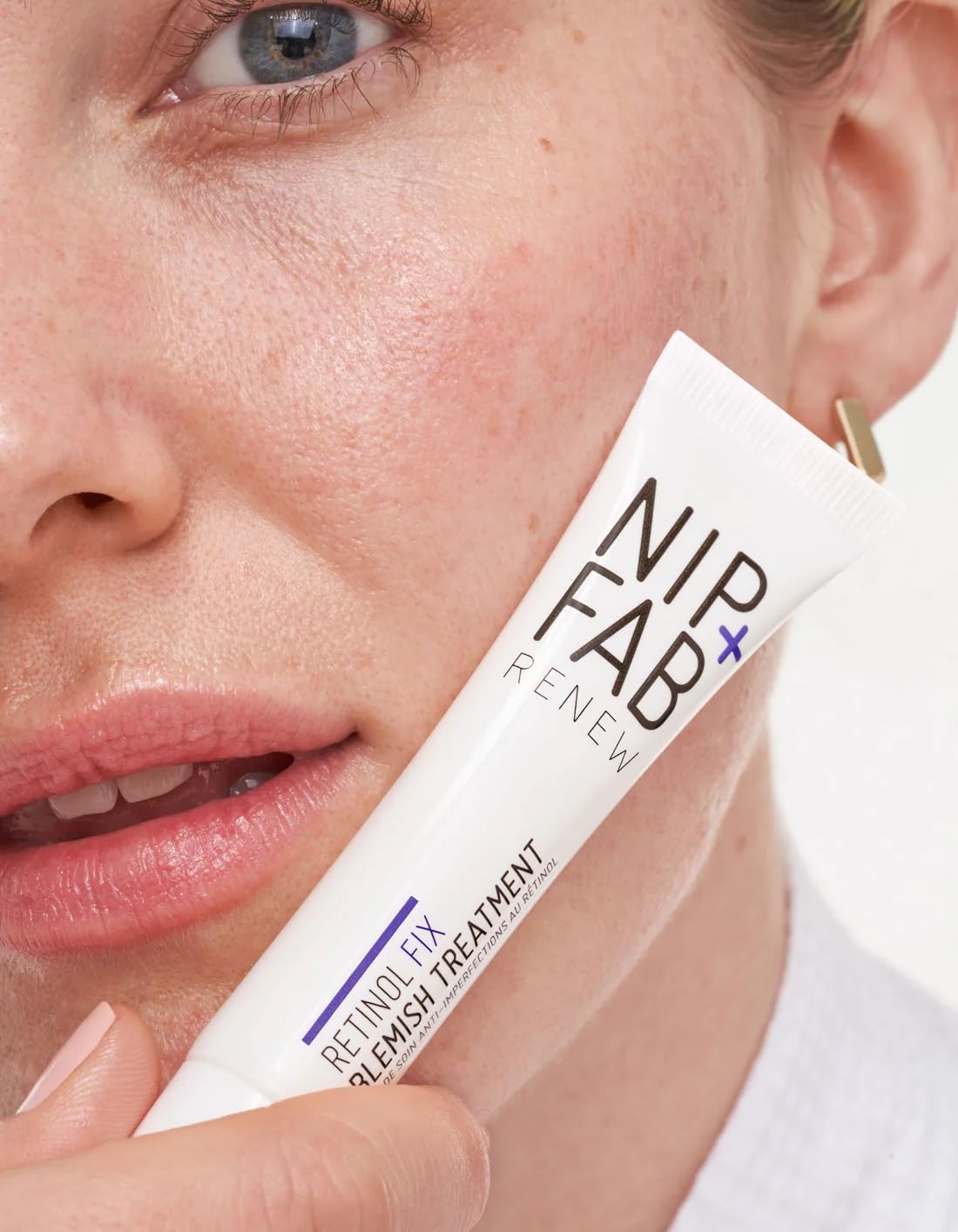 Nip+Fab Retinol Fix Blemish Gel Treatment 10% Complex, 0.5 fl. oz., 0.1% Ensapsulated Pure Retinol, 2% Niacinamide, 2% Trivalin, 0.5% Salicylic Acid to Target Blemishes, Dark Spots and Pore Size