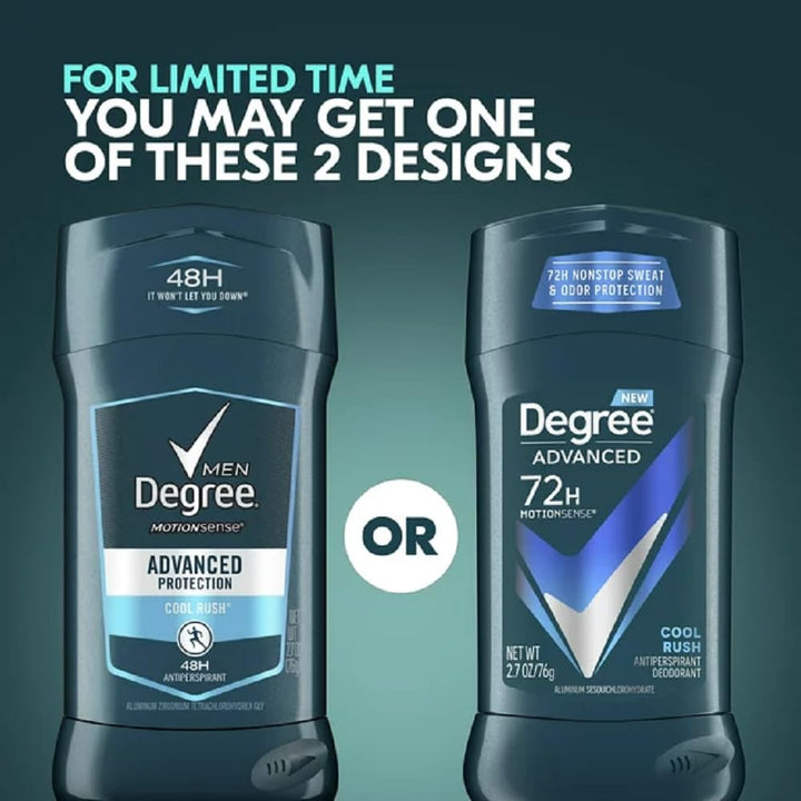 Degree Men Adrenaline Series Antiperspirant & Deodorant Cool Rush