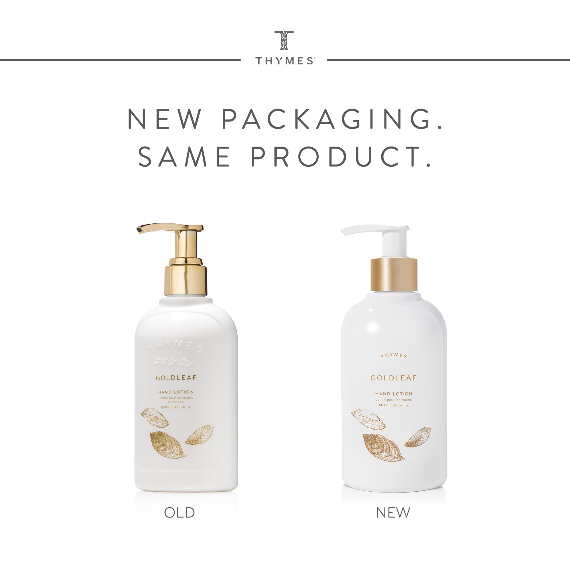Thymes - Goldleaf Hand Lotion with Pump - 8.25 oz