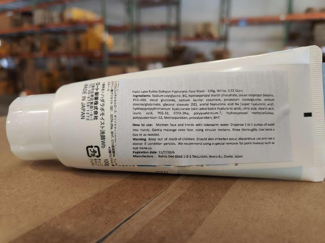 Rohto New Hadalabo Gokujun Hyaluronic Face Wash - 100g by Rohto