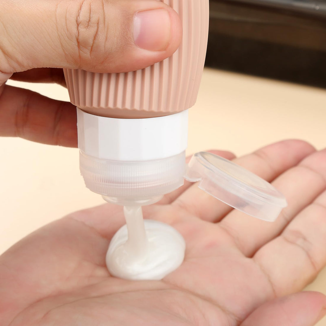 Mrsdry 16 Pack Travel Bottles Set, TSA Approved Leak Proof Silicone Squeezable Containers for Toiletries, Refillable Travel Accessories for Conditioner, Shampoo, Lotion & Body Wash Accessories