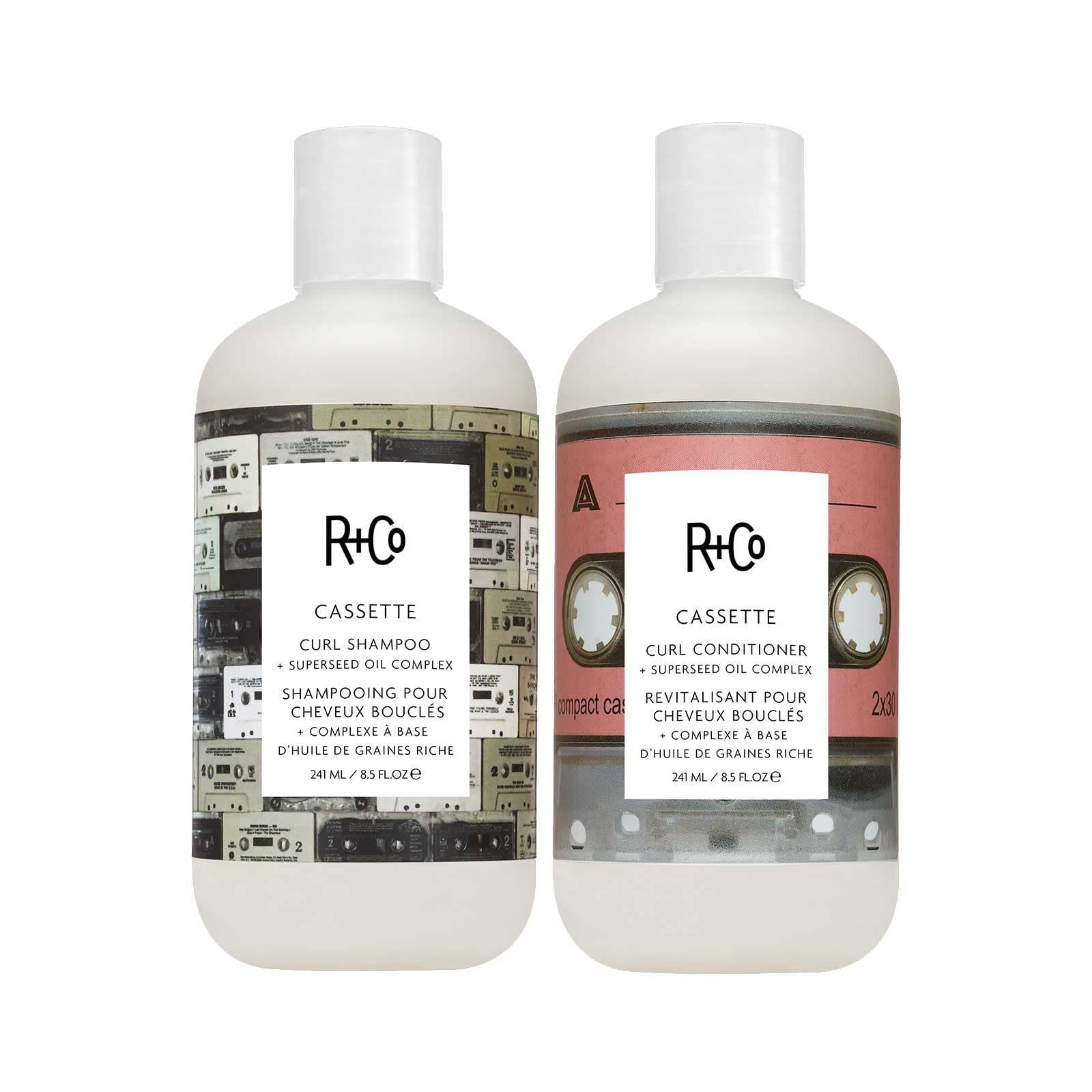 R+Co Cassette Curl Shampoo + Conditioner Kit