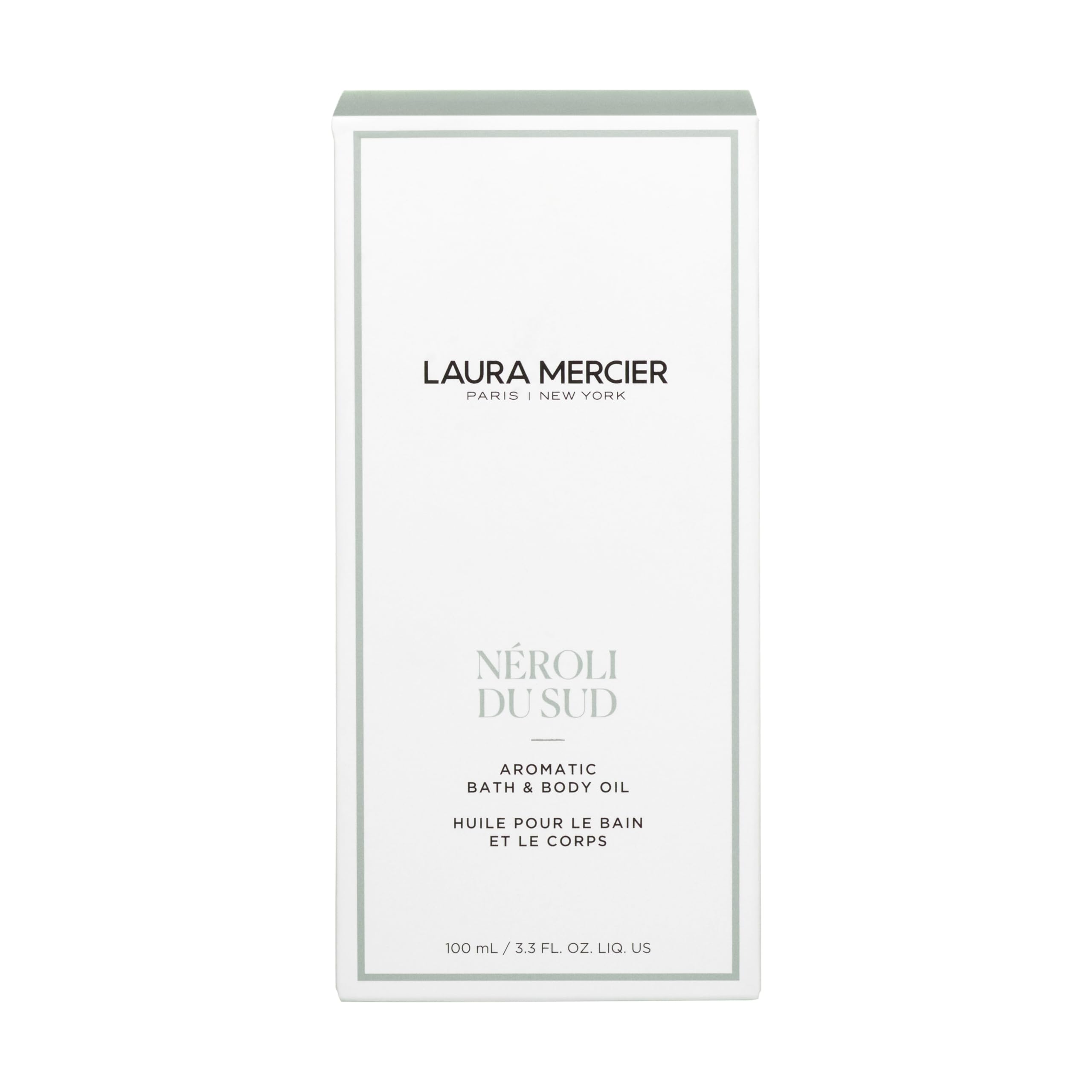 Laura Mercier Aromatic Bath & Body Oil, 48HR Hydration, Smooths, Softens and Brightens Skin, Luxurious, Néroli du Sud