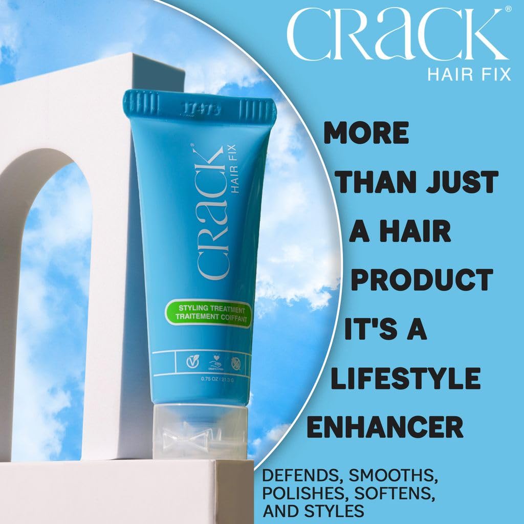 Crack: Original Anti-Frizz Improved-Shine Styling Treatment Creme, 1.25 Ounce