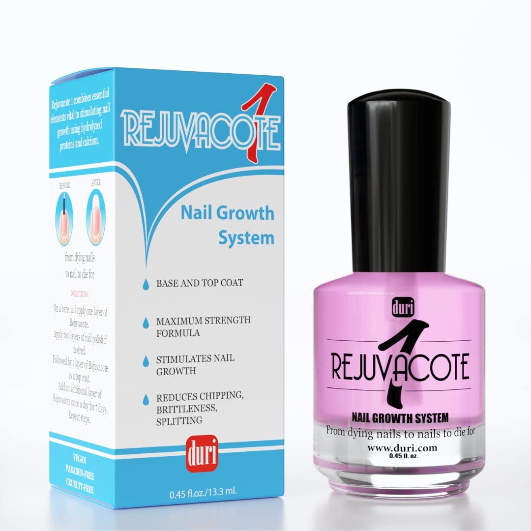 duri Rejuvacote 1, Miracote Nail Growth System Kit, 0.61 fl. Oz.