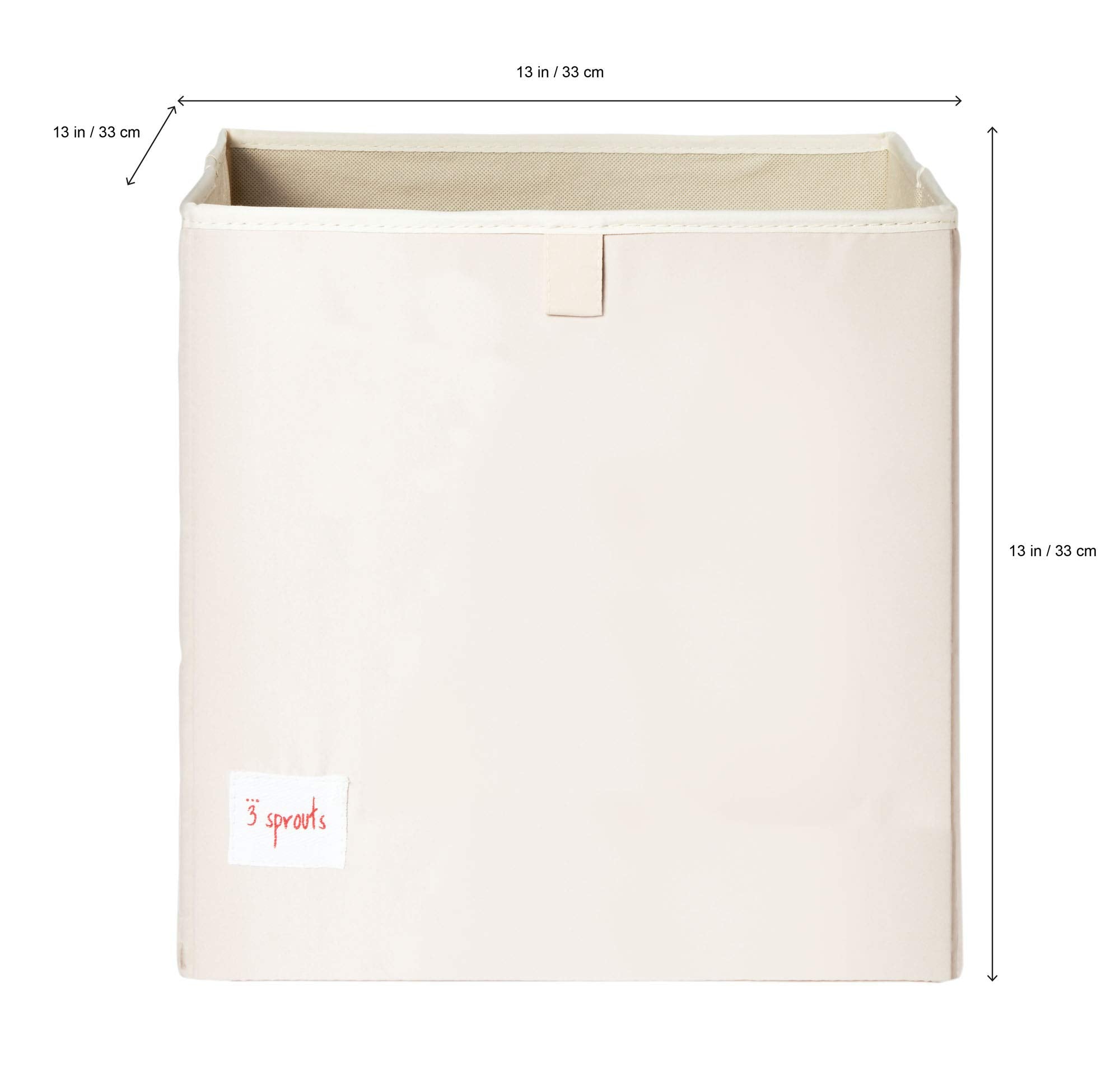 3 Sprouts Toy Storage Organizer: Toy Box Cube Organizer for Playroom, Nursery - Foldable Storage Bin - Gorilla