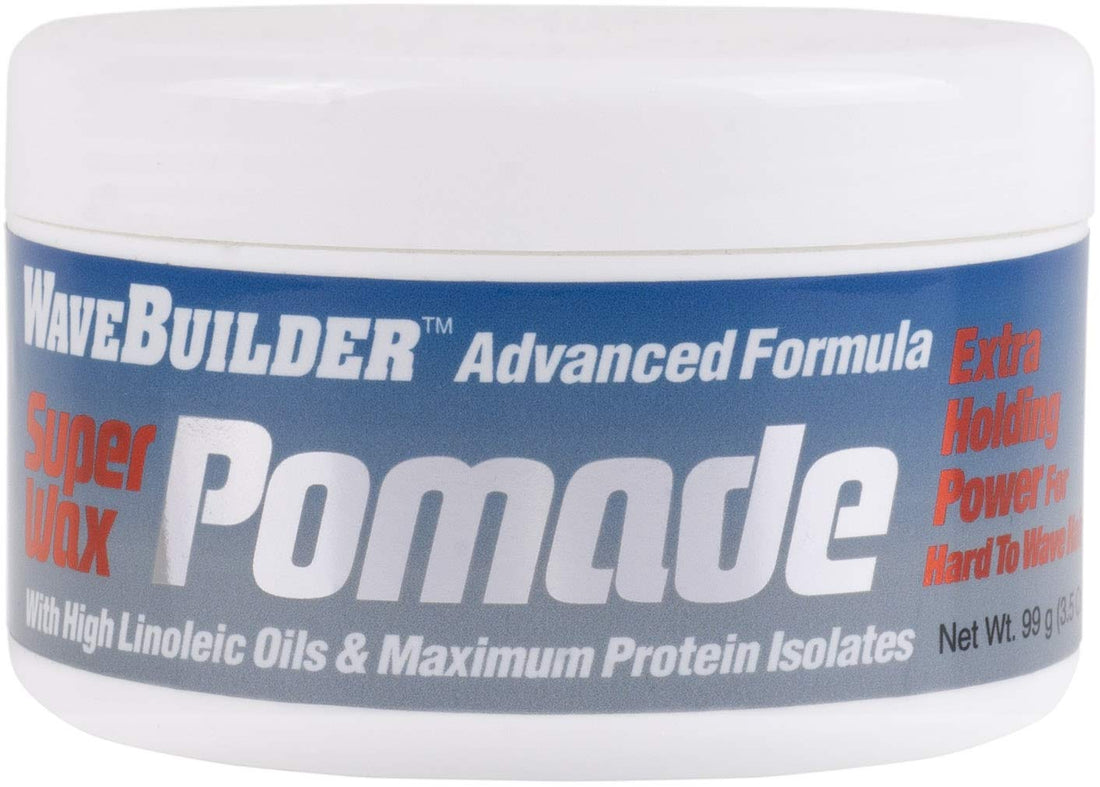 Wavebuilder Advanced Formula Super Wax Pomade, 3.5 Ounce