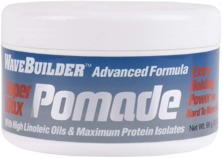 Wavebuilder Advanced Formula Super Wax Pomade, 3.5 Ounce