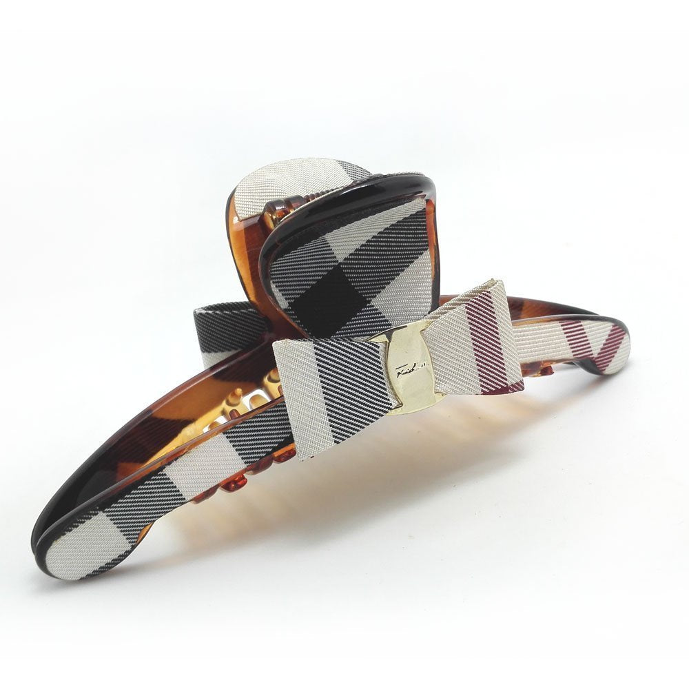 Black : Meilliwish Noble Beautiful Lady Hair Claw Clip (D25)(Black)