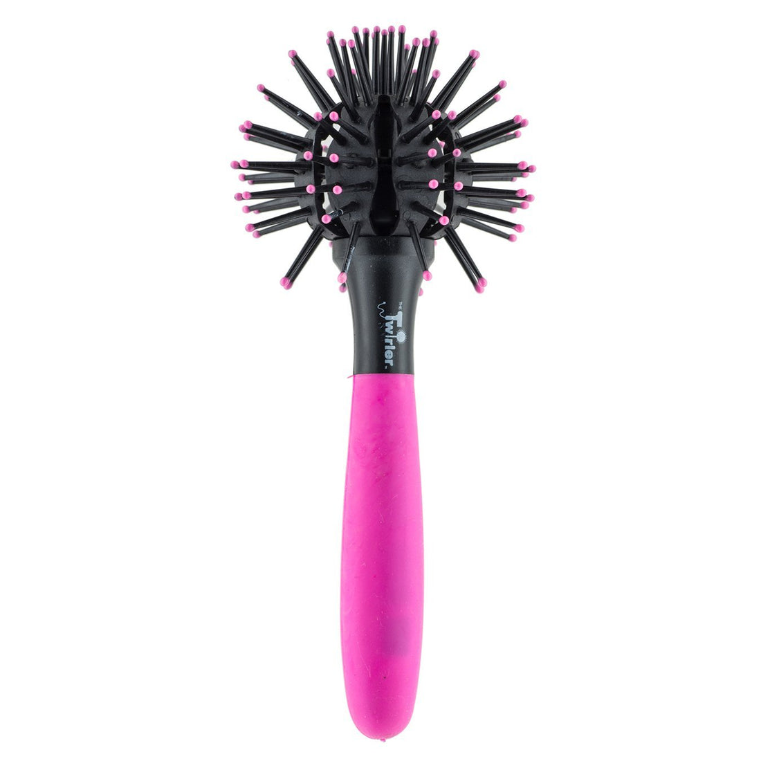 Pink , Small : Twirler Ball Brush, Neon Pink, Small