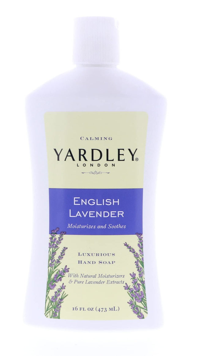 Yardley London Liquid Hand Soap - English Lavender - 16 oz - (Pack of 4)
