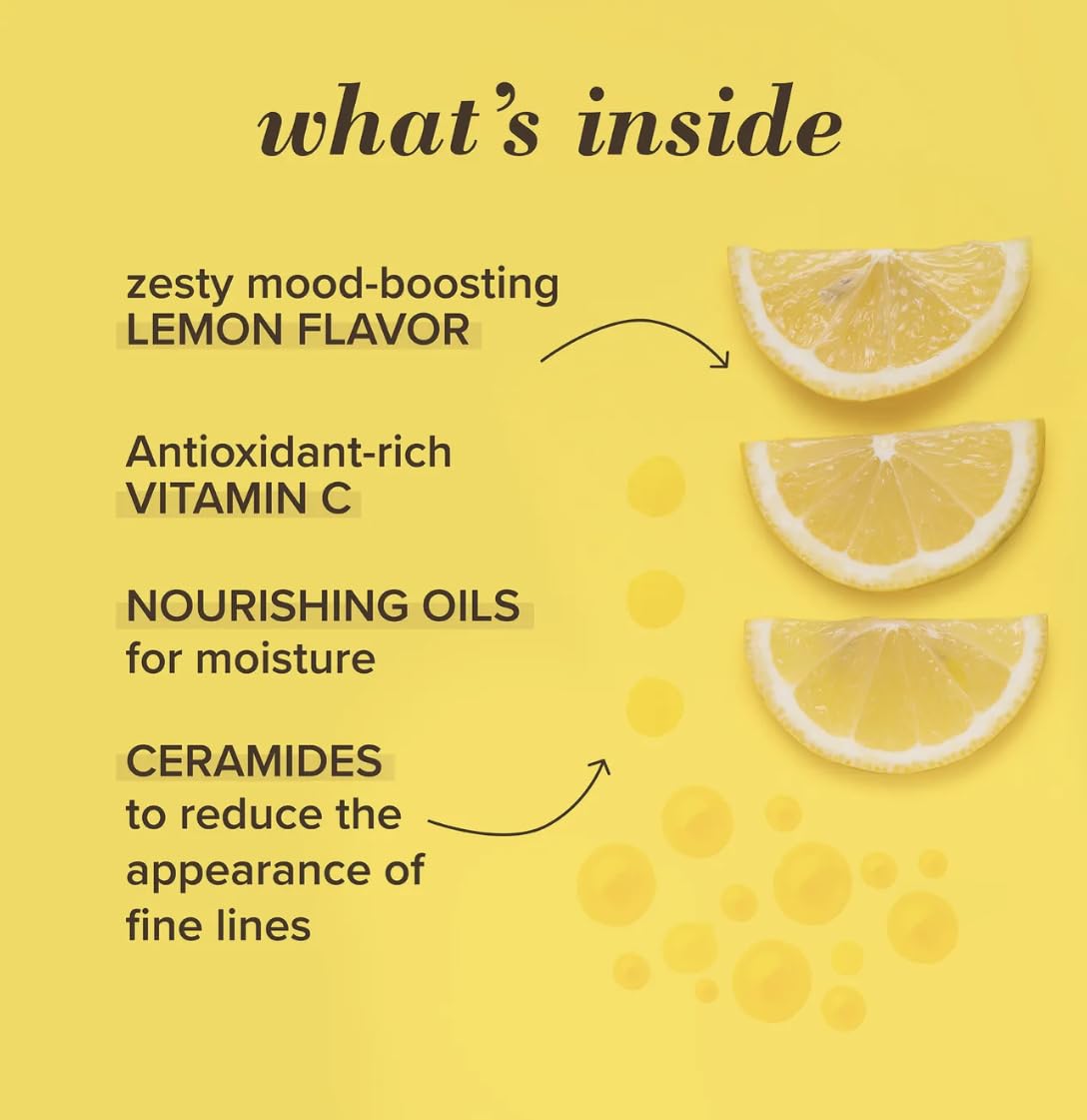 Burt's Bees 100% Natural Origin Lip Treatment with Sea Minerals Sweet Mint (Lemon Sorbet) - Hydrating, Moisturizing, Nourishing, Uplifting Lip Balm