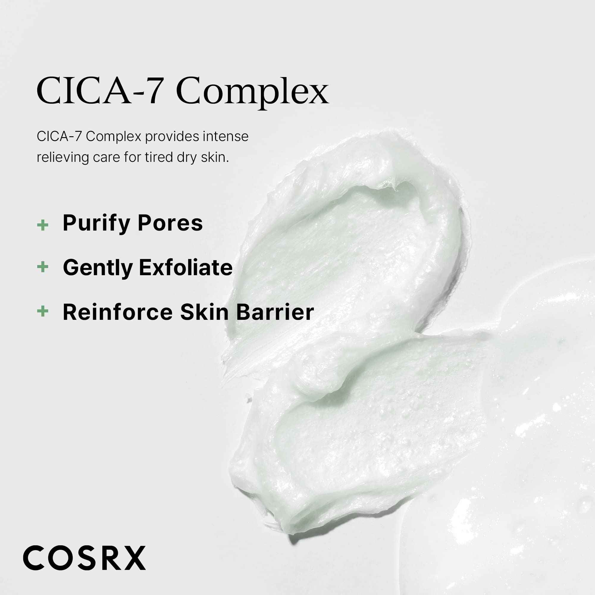 COSRX Pure Fit Cica Creamy Foam Cleanser, 5.07 fl oz / 150ml | Mild Cleanser for Sensitive Skin | 91% Naturally Derived Centella Complex | Animal Testing Free, Paraben Free, Korean Skin Care