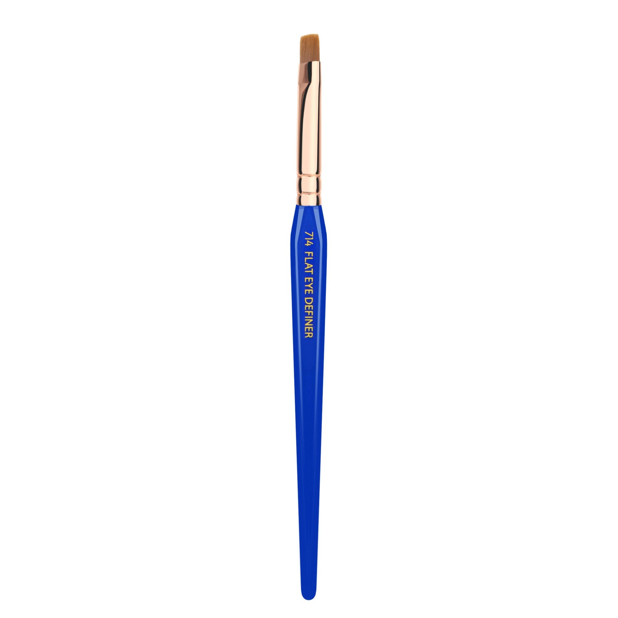 Bdellium Tools Professional Makeup Brush Golden Triangle Series - Flat Eye Definer 714