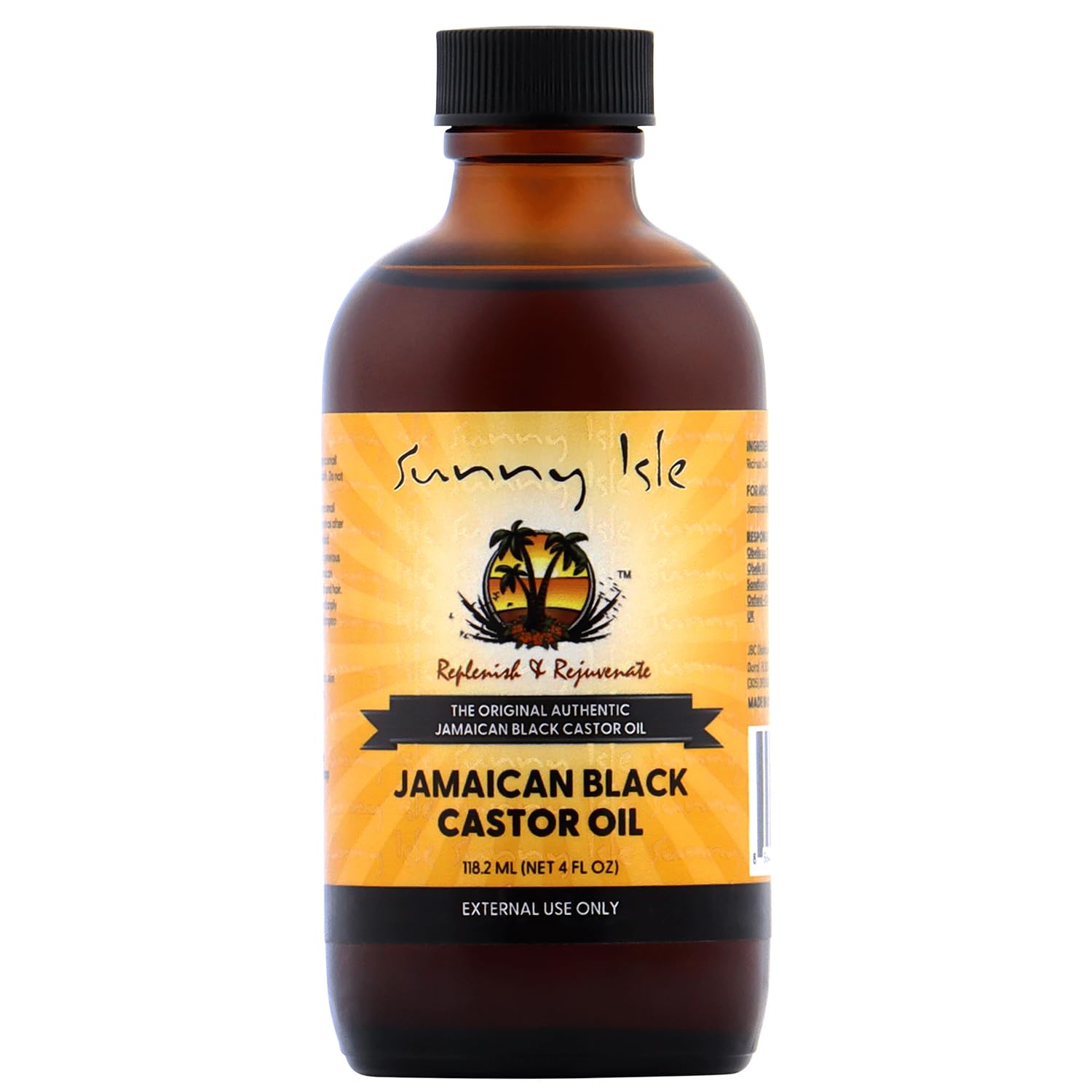 Sunny Isle Jamaican Black Castor Oil 4 Oz.
