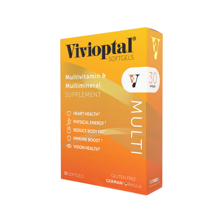 Vivioptal Multi, 30 Softgels, Multivitamin & Multimineral, Gluten Free, German Formula
