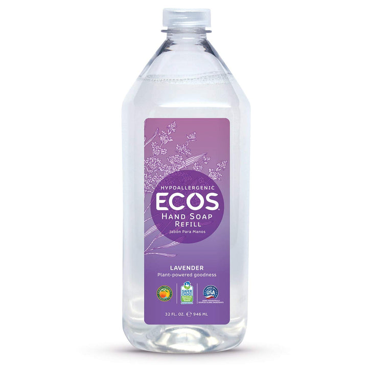 Earth Friendly Products Hand Soap Refill, Lavender, 32 Ounce