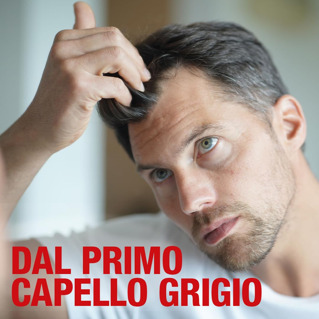 Alpecin Grey Attack Coffein & Color Shampoo - 1 x 200 ml - Schrittweise dunkleres und stärkeres Haar | Kontrolliertes und natürliches Farbergebnis | Gegen Haarausfall