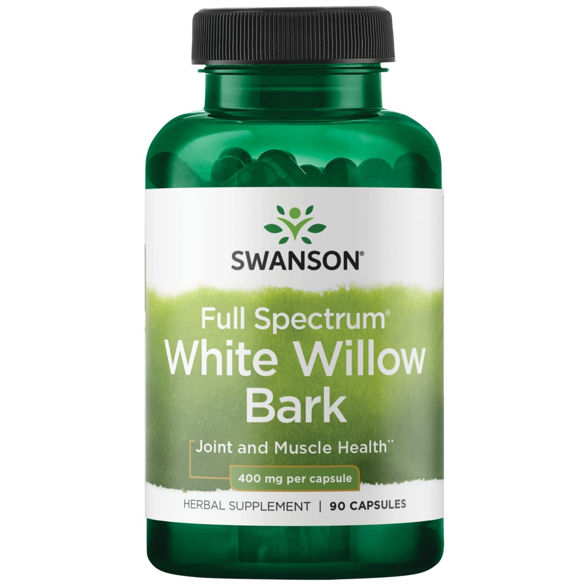 Swanson Willow Bark 400 Mg 90 Capsules