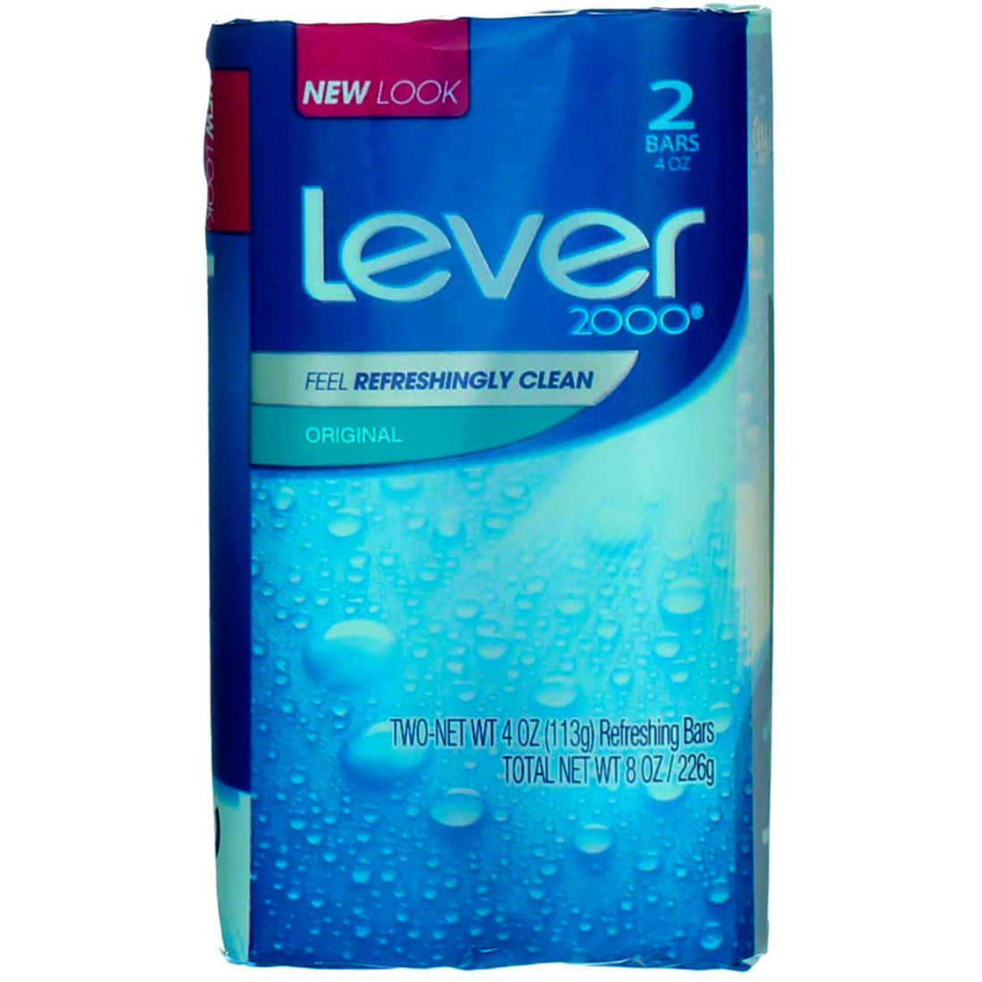 Pack of 3 : Lever 2000 Original Refreshing Bar Soap, 4.5 oz bars, 2 ea (Pack of 3)