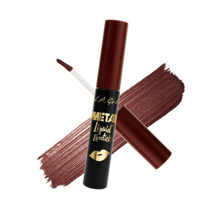 L.A Girl Metal Liquid Lipstick, Lustrous, 7ml