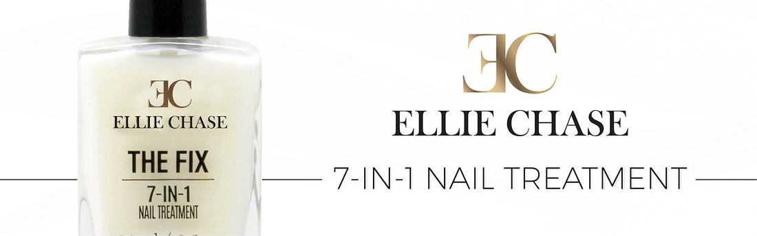 Ellie Chase 7 in 1 Nail Treatment 0.5 oz Contains Peptides, Vitamin E, Violet Extract, Oils, Amino Acids, Hexanal ââ‚¬â€œ hydration, nutrition, strength, smoothing, hardening, protection, shine