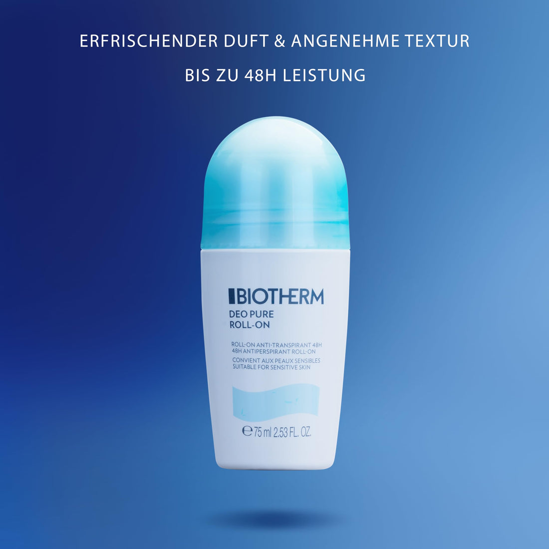 Deodorants by Biotherm Deo Pure Anti-Perspirant Roll-On 75ml