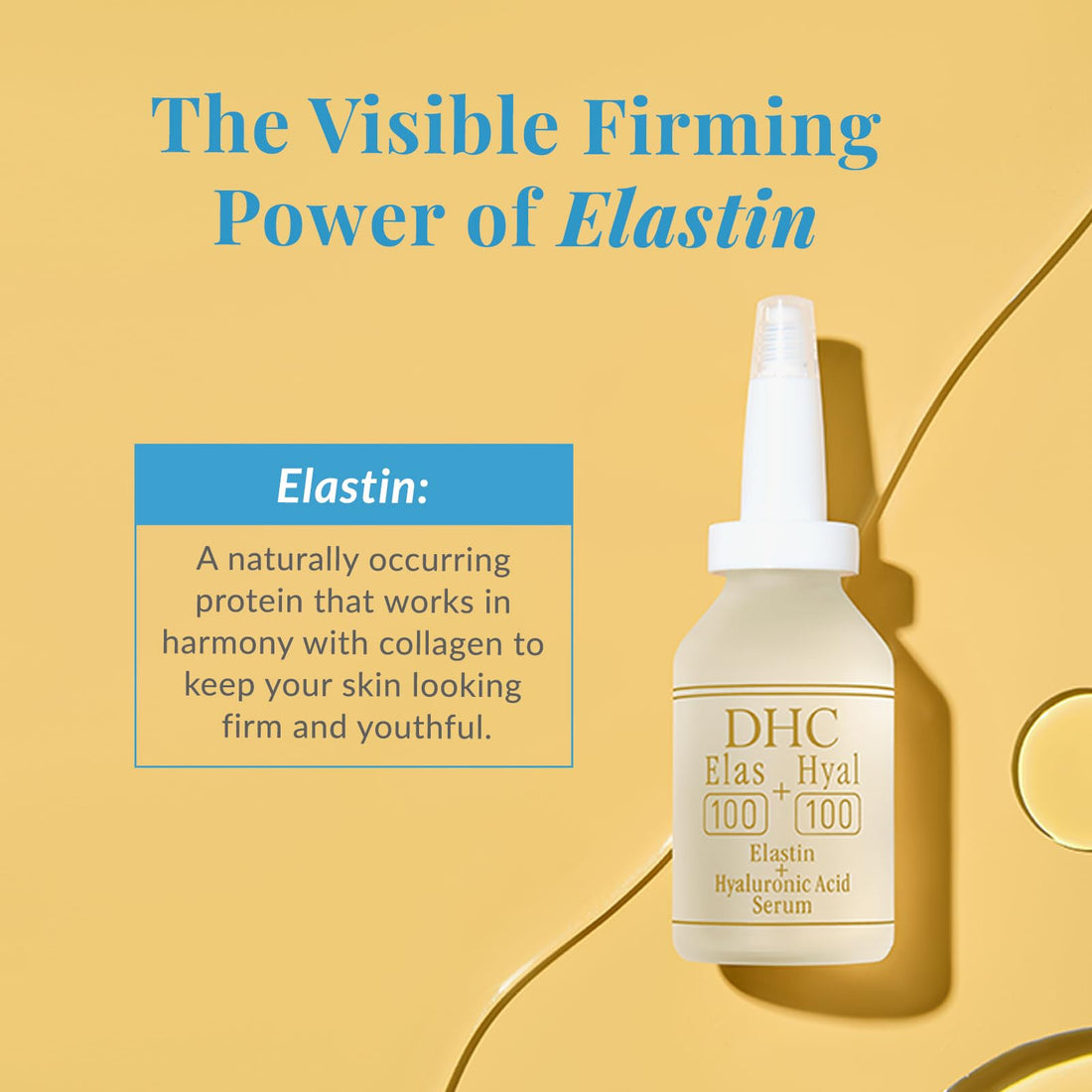 DHC Elas (100) + Hyal (100), 0.84 fl. oz.