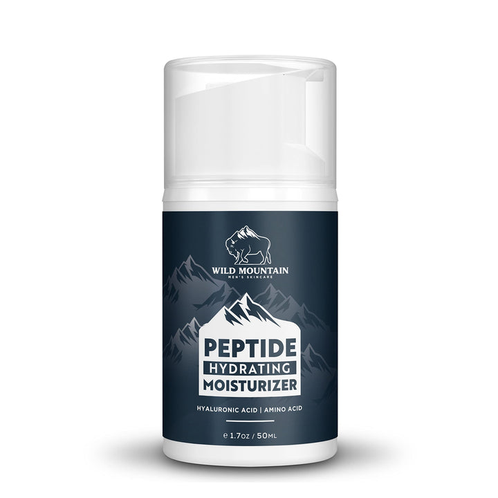 Peptide Moisturizer for Men - Mens Face Moisturizer - Face Moisturizer for Men - Mens Moisturizer - Mens Facial Moisturizer - Mens Face Lotion - Facial Moisturizer for Men