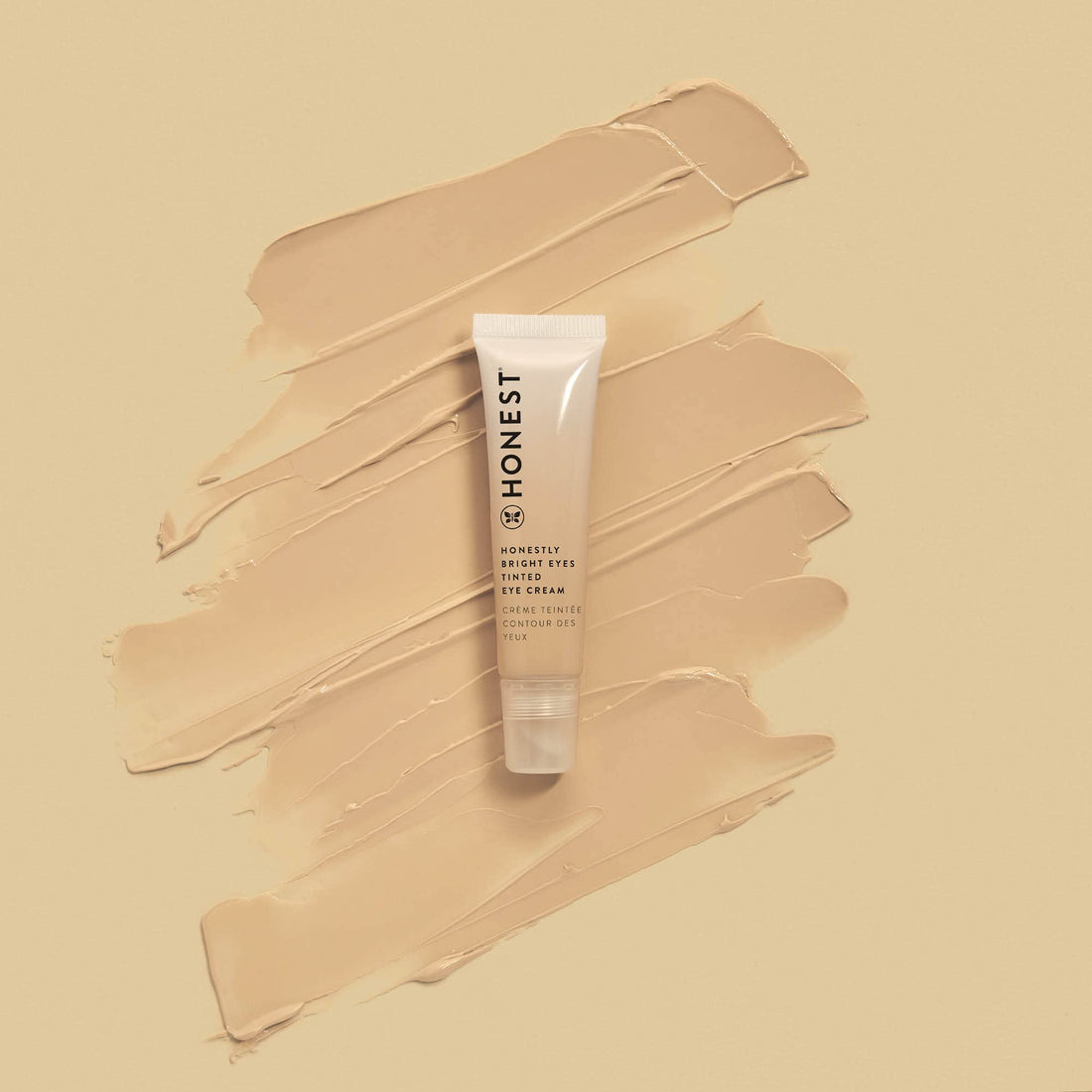 Honest Beauty Honestly Bright Eyes Tinted Eye Cream, Sandstone, Fragrance Free, 0.5 Fl Oz