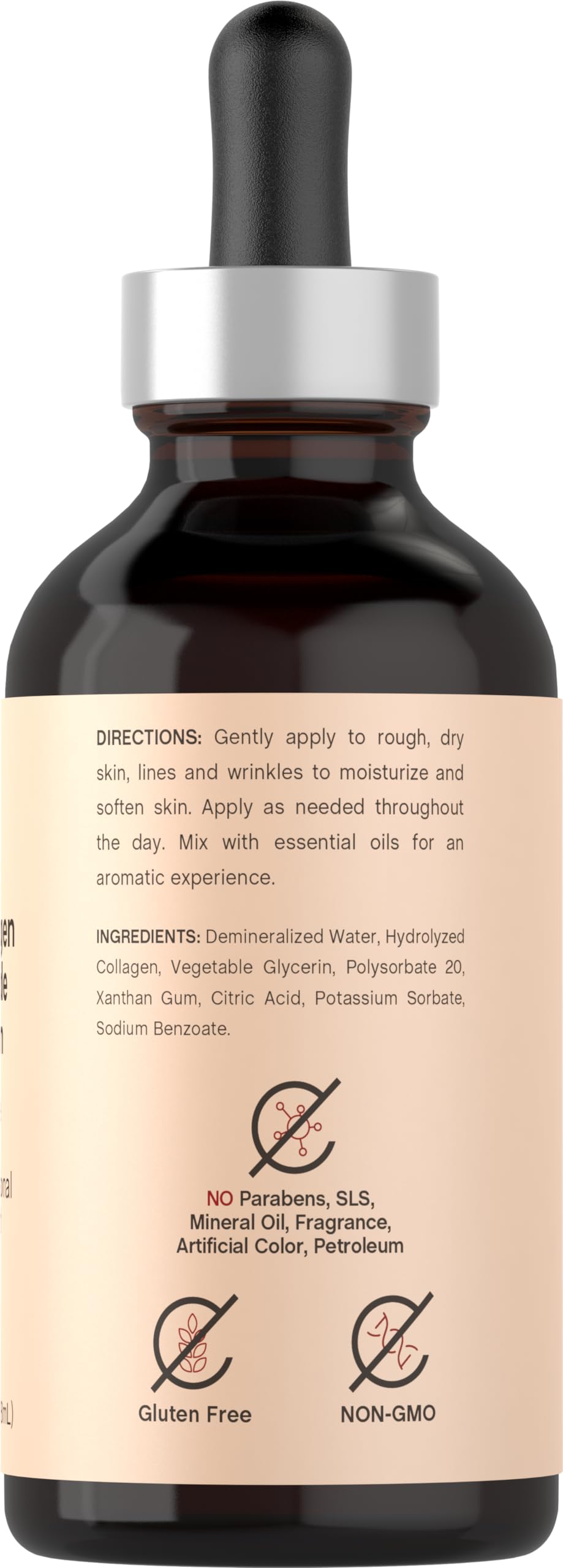 Coera Collagen Peptide Serum for Face | 4 fl oz | with Verisol | Professional Strength Formula for Women | Free of Parabens, SLS, & Fragrances | Packaging May Vary