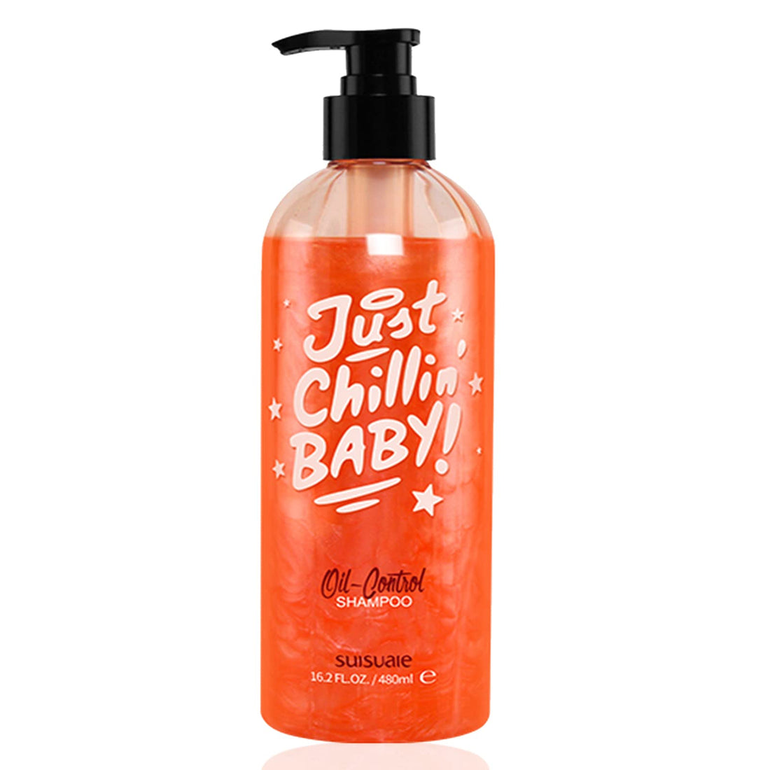 Suisuaie Hair Shampoo for Greasy Hair, Oily Scalp, Clarifying Shampoo for Build Up , Silicone Free ,16.20 Fl Oz